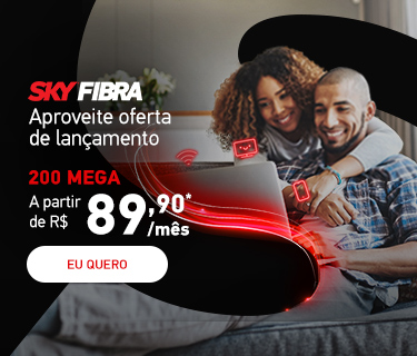 Imagem SKY Fibra 200 Mega R$ 89,90