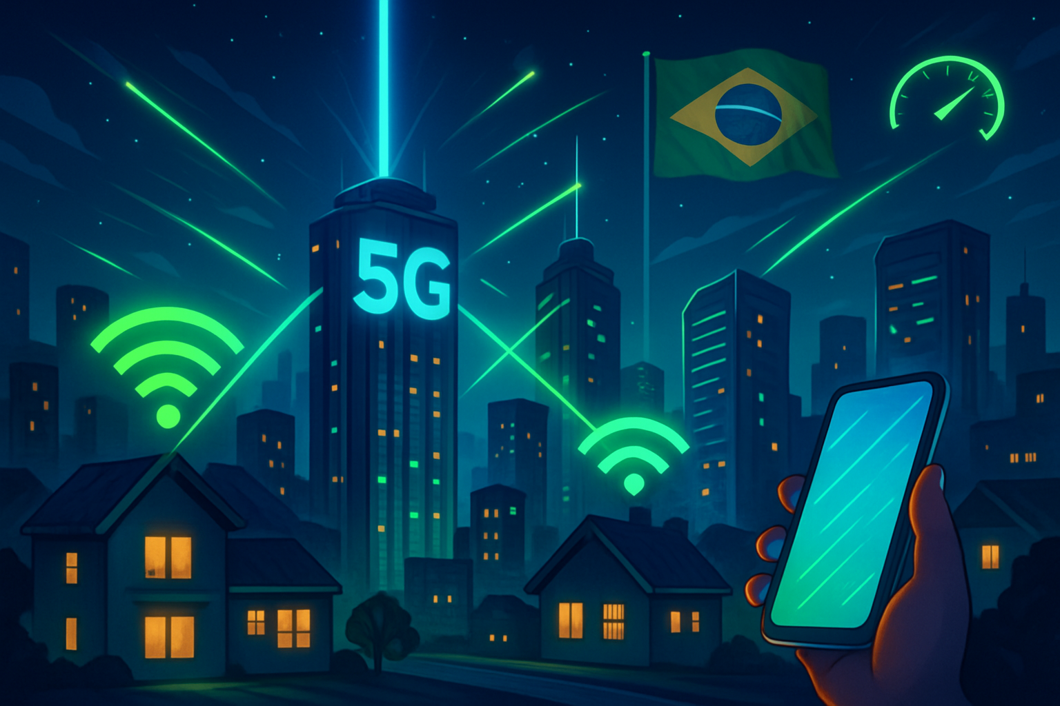 5G e Wi-Fi 7 no Brasil 2025: Velocidade e o Futuro da Conexão